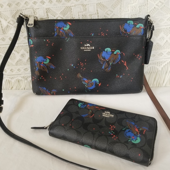 Coach Handbags - Coach Bird  Small Crossbody & Matching Wallet